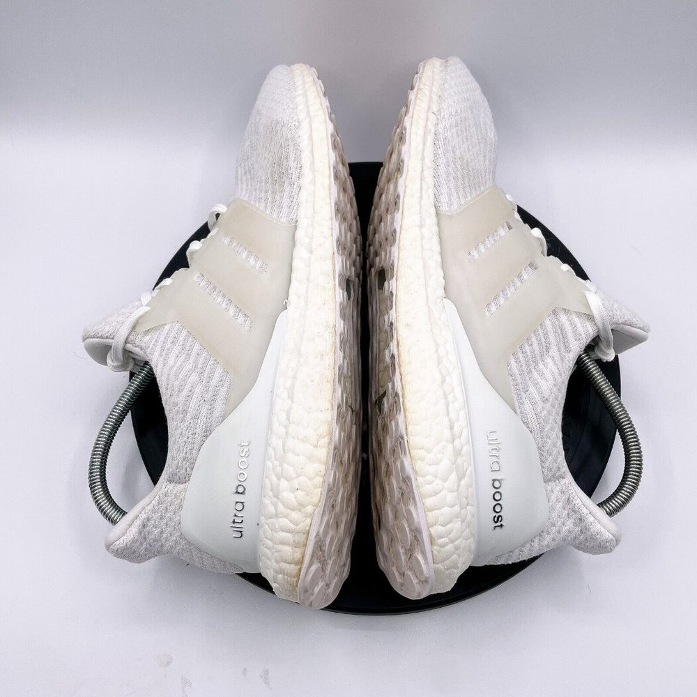 adidas Ultraboost Mens Size 13M Triple White Athletic shoes - Picture 5 of 9